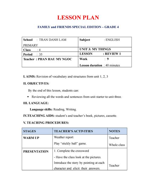 detailed lesson plan in p.e grade 4|Grade 4 Detailed Lesson Plan .